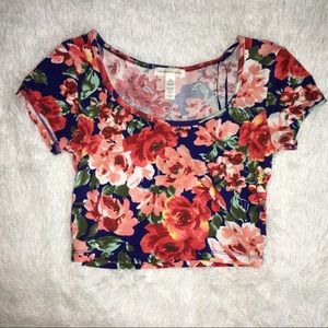 Floral Crop Top